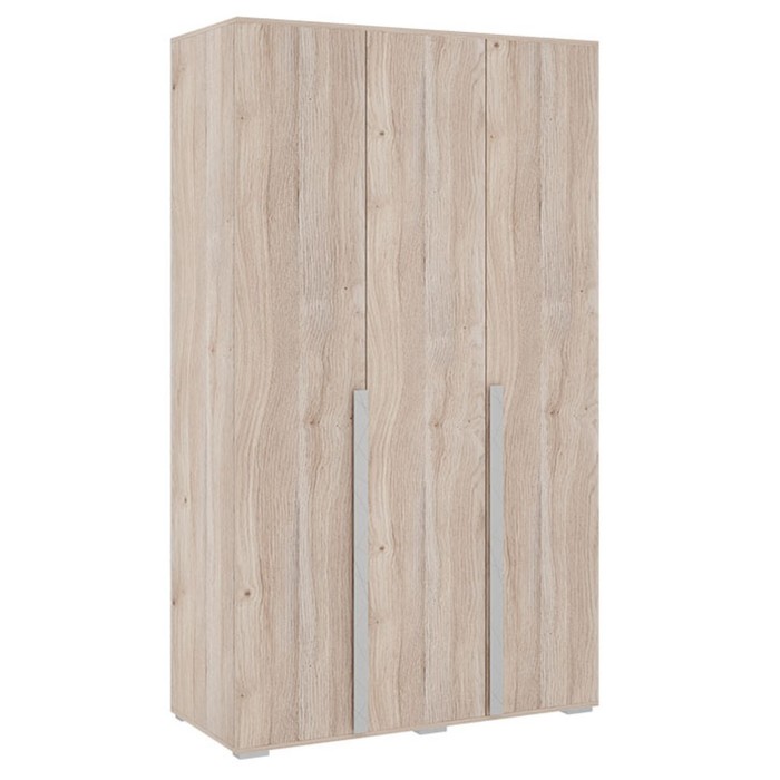 Шкаф трёхдверный «Лайк 05.01», 1200 × 550 × 2100 мм, цвет дуб мария / галька гостиная лайк к43 3300 × 550 × 2100 мм цвет дуб мария галька