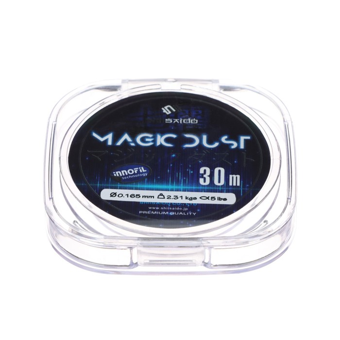 фото Леска shii saido magic dust, диаметр 0.165 мм, тест 2.31 кг, 30 м, хамелеон