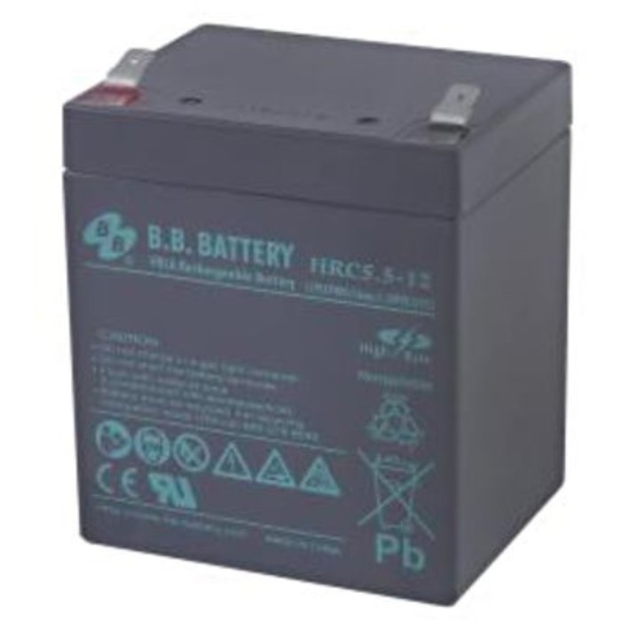 цена Батарея для ИБП BB HRC 5,5-12, 12 В, 5 Ач