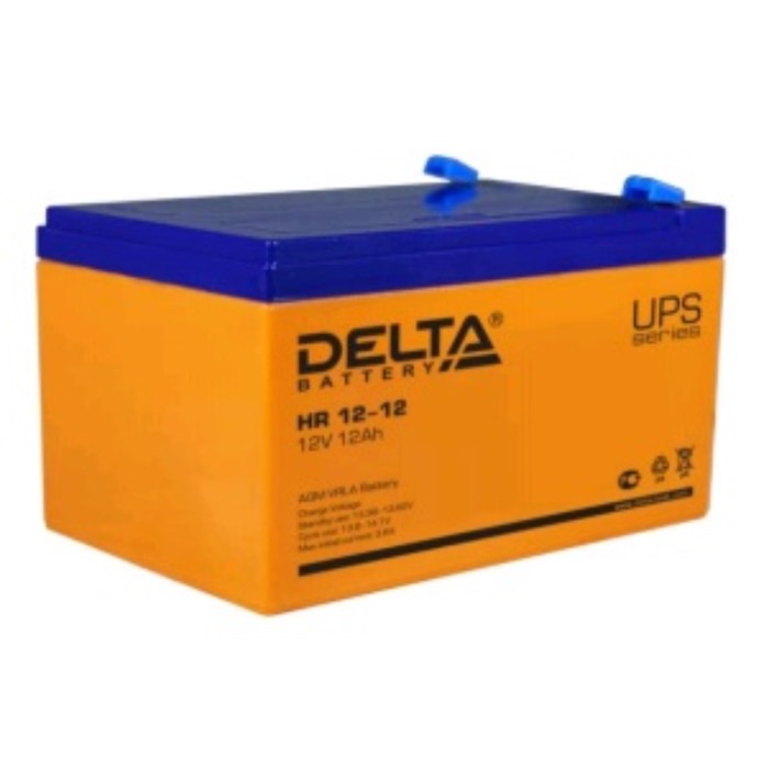 Батарея для ИБП Delta HR 12-12, 12 В, 12 Ач батарея для ибп delta hr 12 12