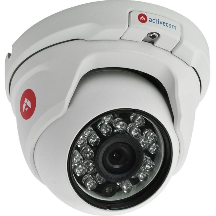 Камера видеонаблюдения IP Trassir TR-D8121IR2 3,6-3,6 мм, цветная камера видеонаблюдения ip триколор sci 1 2 8 2 8 мм цветная