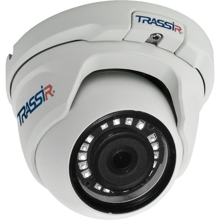 Камера видеонаблюдения IP Trassir TR-D8121IR2 2,8-2,8 мм, цветная камера видеонаблюдения ip триколор sci 1 2 8 2 8 мм цветная