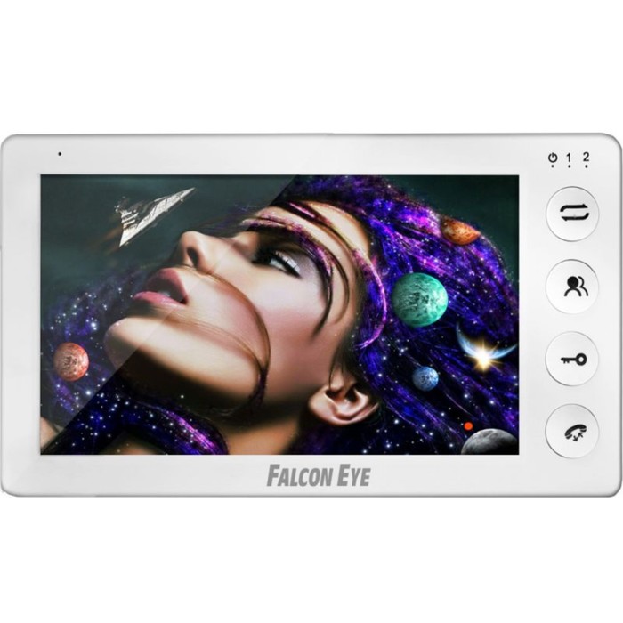 Видеодомофон Falcon Eye Cosmo HD, белый видеодомофон falcon eye cosmo hd plus