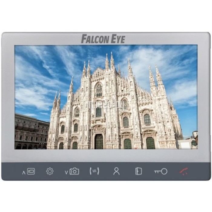 Видеодомофон Falcon Eye Milano Plus HD, белый falcon eye milano plus hd vz white
