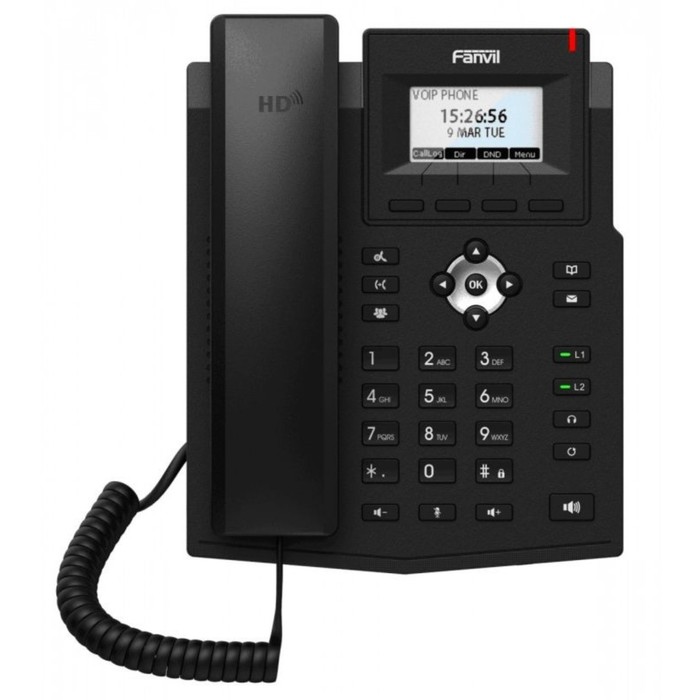 цена Телефон IP Fanvil X3SG Lite, чёрный
