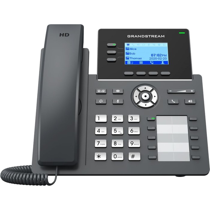 Телефон IP Grandstream GRP-2604P, чёрный