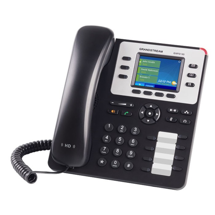 Телефон IP Grandstream GXP-2130, серый телефон ip grandstream gxp 1610 серый