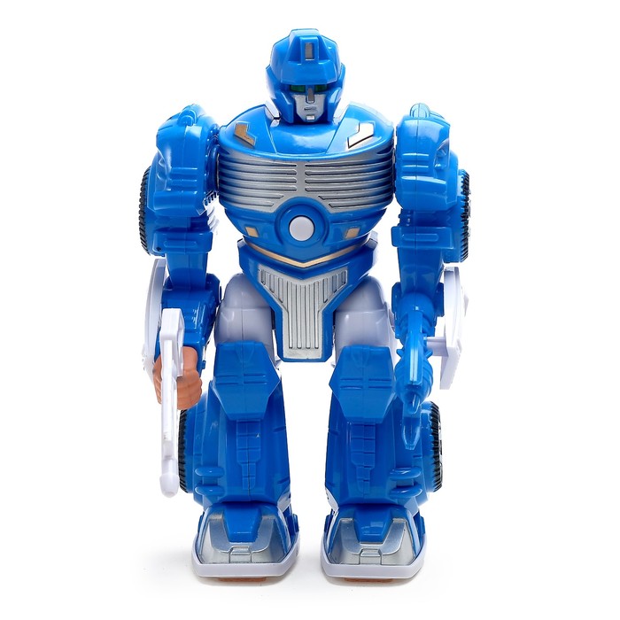 Робот «Захватчик», работает от батареек, цвета МИКС