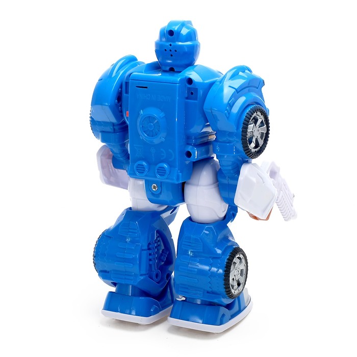 Робот «Захватчик», работает от батареек, цвета МИКС