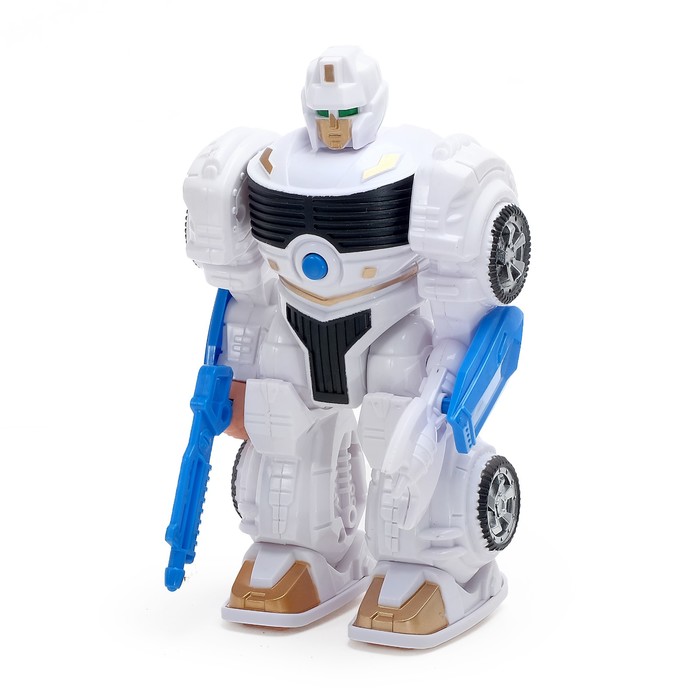 Робот «Захватчик», работает от батареек, цвета МИКС