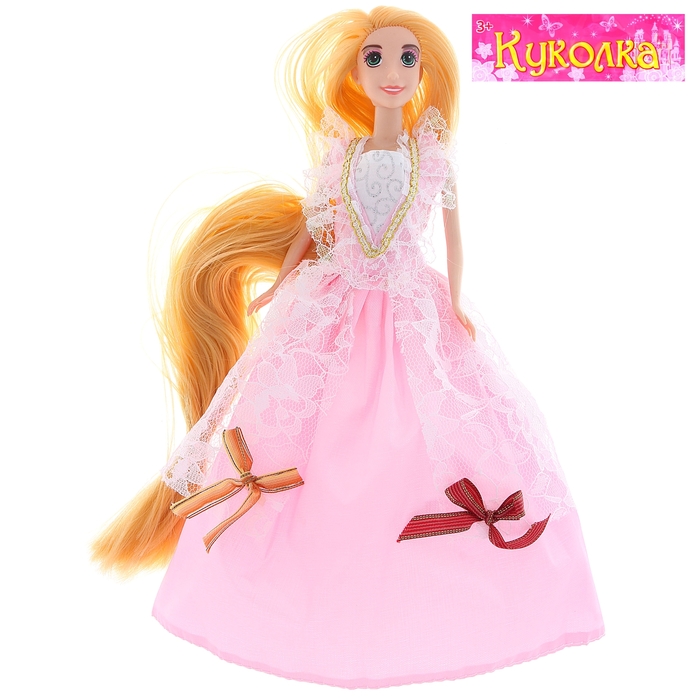 Кукла сказочная "Златовласка", звуковые эффекты, МИКС