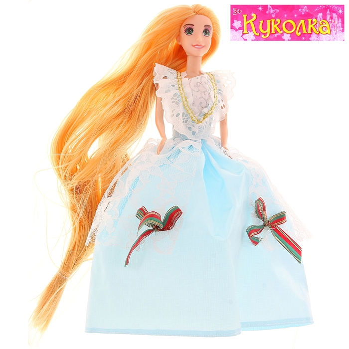 Кукла сказочная "Златовласка", звуковые эффекты, МИКС
