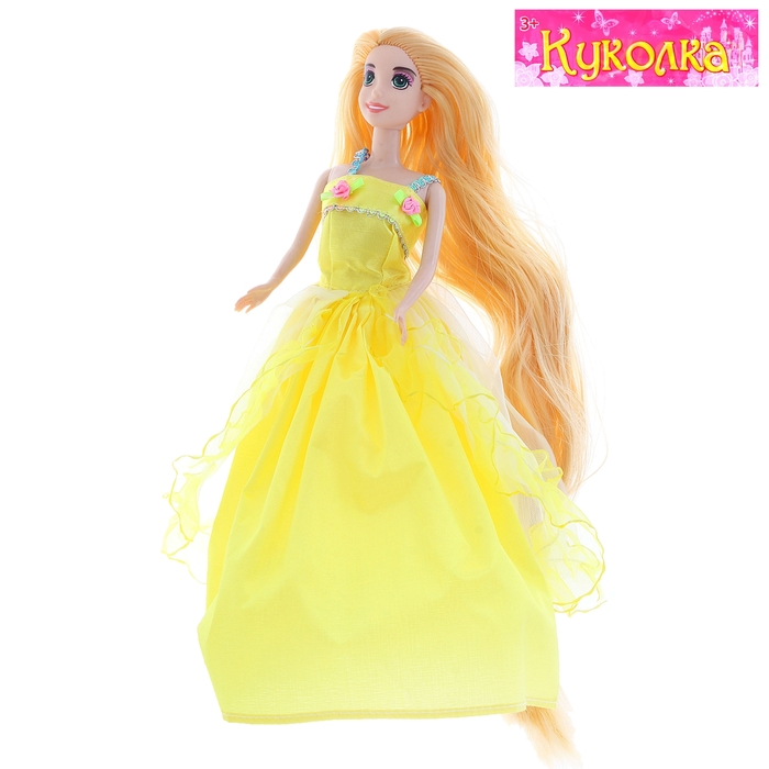 Кукла сказочная "Златовласка", звуковые эффекты, МИКС