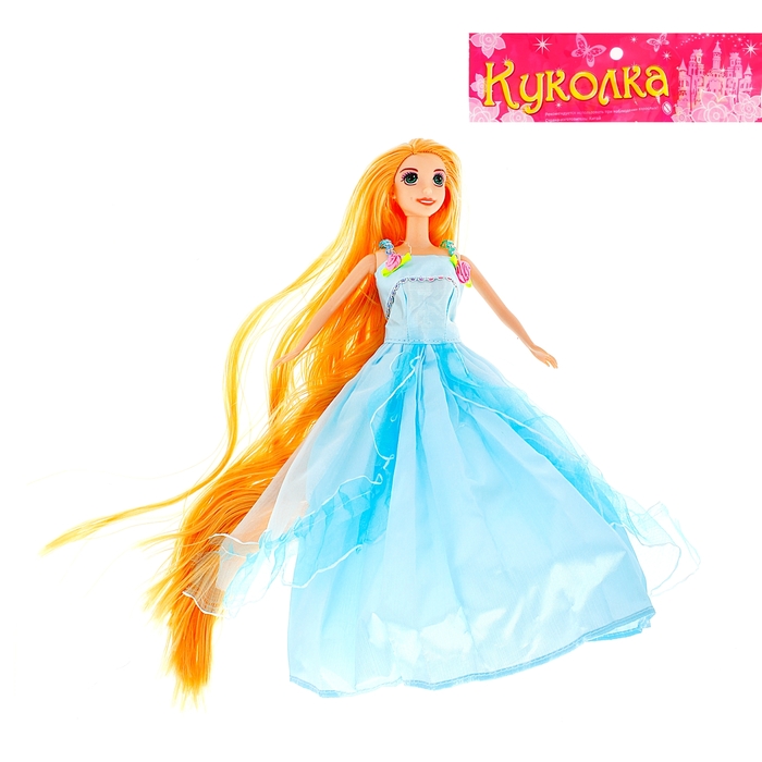 Кукла сказочная "Златовласка", звуковые эффекты, МИКС