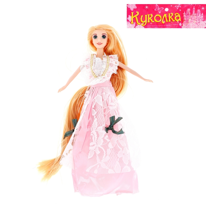 Кукла сказочная "Златовласка", звуковые эффекты, МИКС