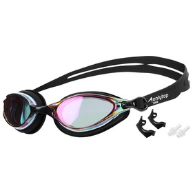 Очки для плавания+набор съемных перемычек, для взрослых, UV защита