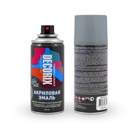 

Эмаль-аэрозоль серый 210 мл DECORIX (A22)