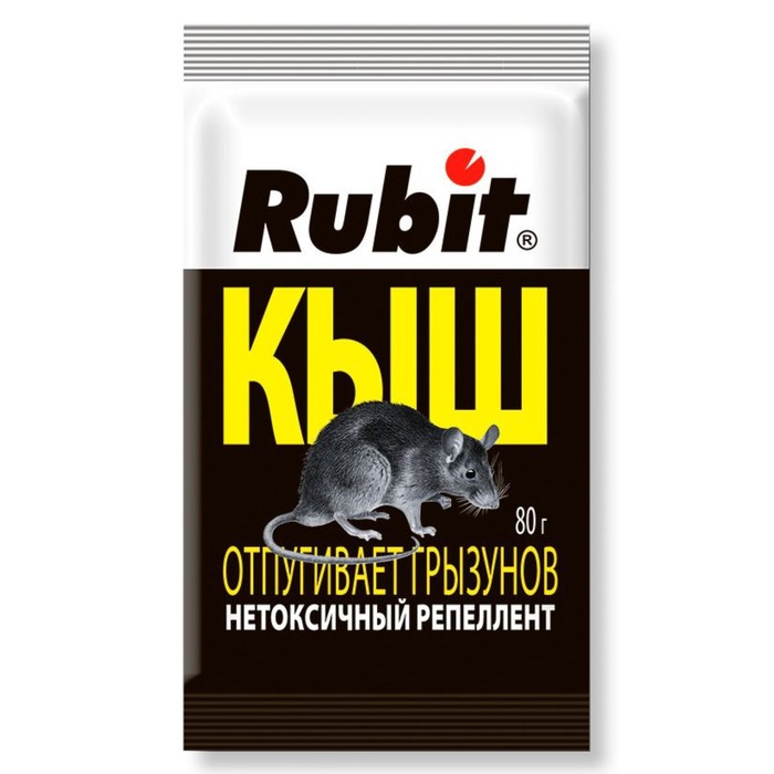 саше пакет rubit от грызунов кыш 80 г Саше-пакет Rubit, от грызунов, КЫШ, 80 г