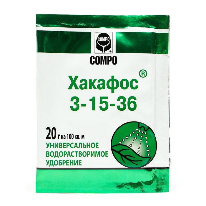 

Удобрение "Хакафос", водорастворимое для плодообразования, пакет 20 гр