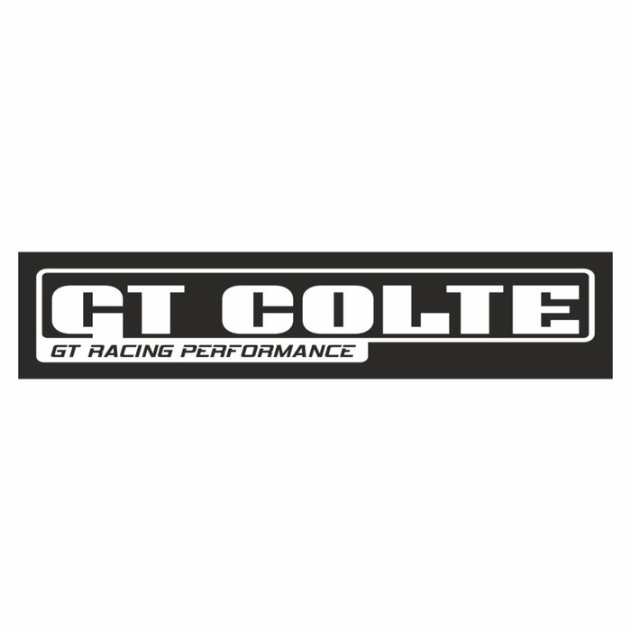 Полоса на лобовое стекло GT COLTE, черная, 1220 х 270 мм