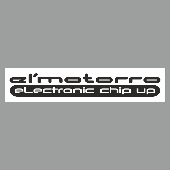 

Полоса на лобовое стекло "El'motoro electronic chip up", белая, 1300 х 170 мм