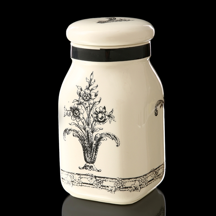 Банка с крышкой &quot;Старая Англия&quot;
