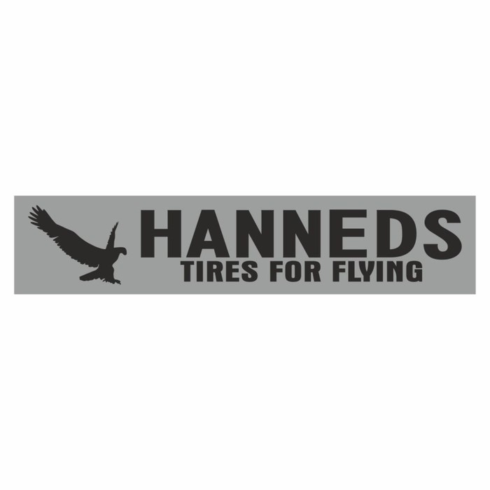 Полоса на лобовое стекло HANNEDS tires for flying, серебро, 1600 х 170 мм полоса на лобовое стекло hanneds tires for flying серебро 1600 х 170 мм