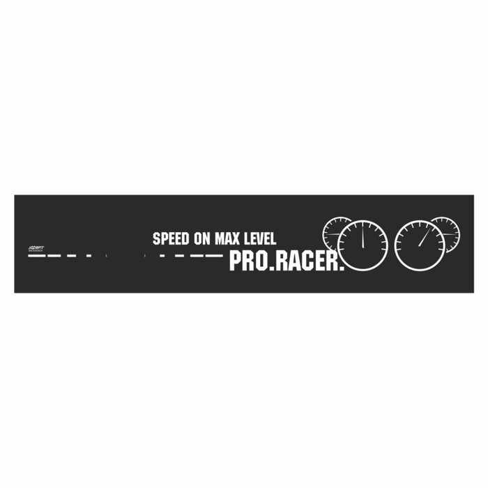 Полоса на лобовое стекло PRO. RACER, черная, 1600 х 170 мм полоса на лобовое стекло pro racer серебро 1600 х 170 мм