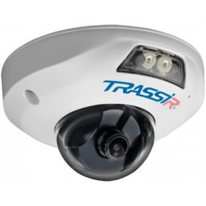 Камера видеонаблюдения IP Trassir TR-D4121IR1 2,8-2,8 мм, цветная камера видеонаблюдения ip триколор sci 1 2 8 2 8 мм цветная