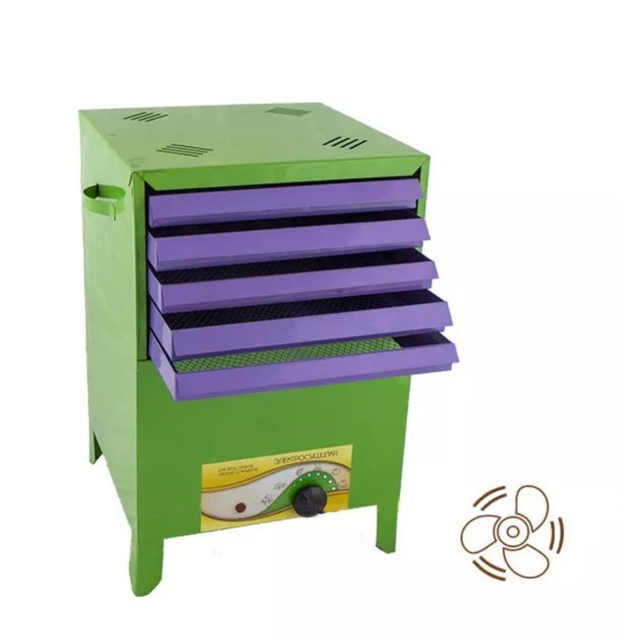 Электросушилка УЗБИ Сухофрукт Г02 с вентилятором для овощей и фруктов 500 Вт 20 литров 337400₽