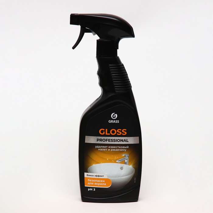 Средство для чистки туалетов Gloss Professional, 600 мл цена и фото