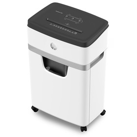 

Шредер HP OneShred 12MC, фрагменты 2х15мм, 12 листов, скрепки, скобы, пл.карты