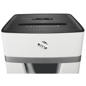 

Шредер HP OneShred 10МС, фрагменты 2х15мм, 10 листов, скрепки, скобы, пл.карты