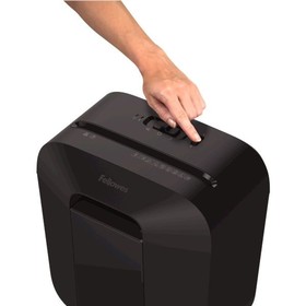 

Шредер Fellowes PowerShred LX25M, фрагменты 4х12мм, 6 листов, скрепки, скобы, пл.карты