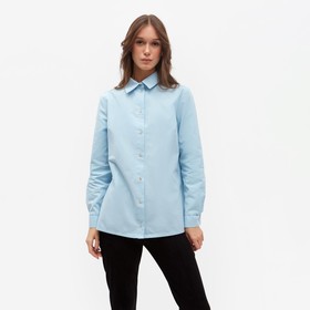 Рубашка женская MINAKU: Classic цвет голубой, размер 44
