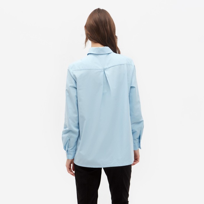 Рубашка женская MINAKU: Classic цвет голубой, размер 50