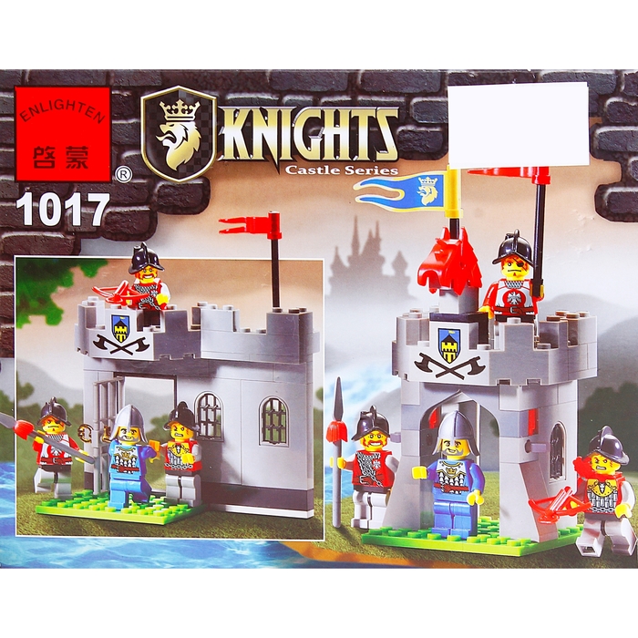 Конструктор Рыцари "Атака крепости", 111 деталей