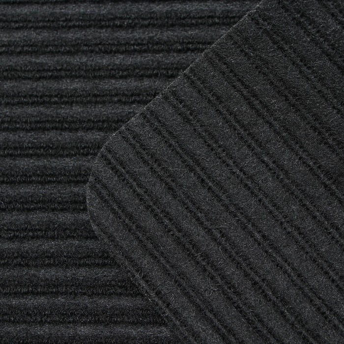 Коврик влаговпитывающий Latt High, 40×60 см, латексная пропитка, цвет чёрный
