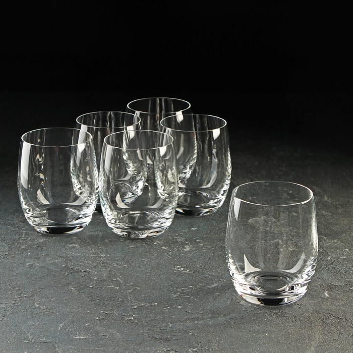Набор стаканов для виски «Клаб», 300 мл, 6 шт набор стаканов для виски клаб elements 6 шт 300 мл хрустальное стекло
