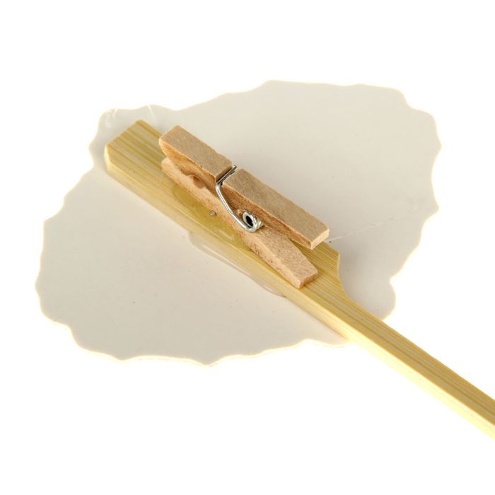 Декор на палочке с прищепкой «С юбилеем», набор 6 шт, 7 х 5,7 см