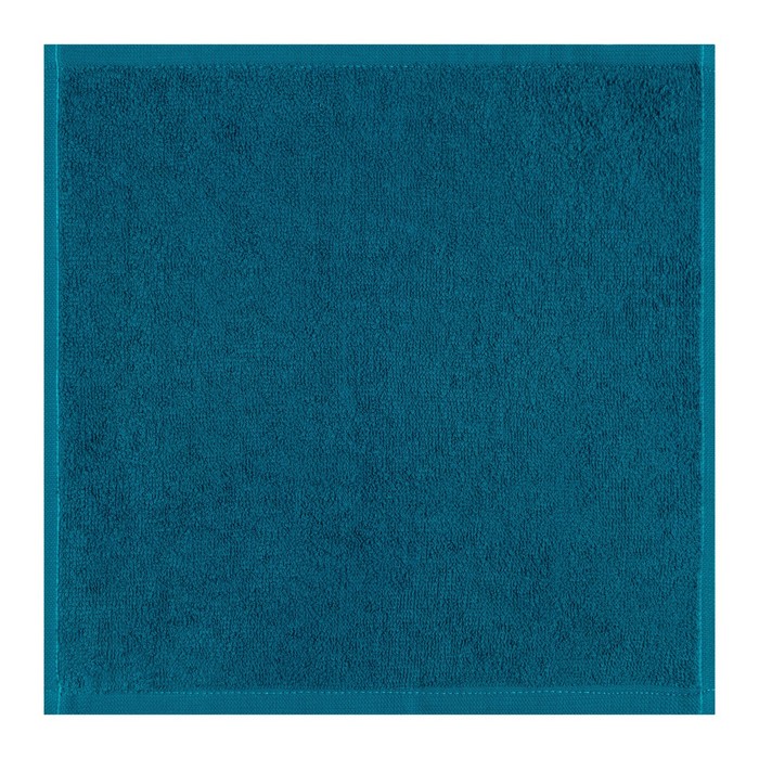 Набор махровых декоративных салфеток Этель, 30х30см-6шт, цв. синий, 100%хл
