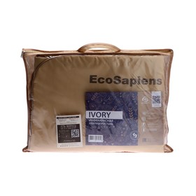 Электропростынь EcoSapiens ES-304 Ivory, влагостойкая, 145х80 см, 3 режима, 35-55C