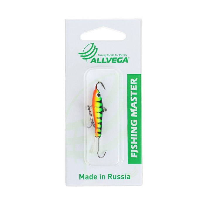 

Приманка балансир ALLVEGA Fishing Master, 6.5 г, 4 см, цвет Т10, Fire Tiger 2