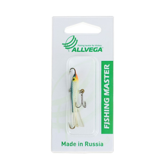 

Приманка балансир ALLVEGA Fishing Master, 6.5 г, 4 см, цвет Т19, Тюлька