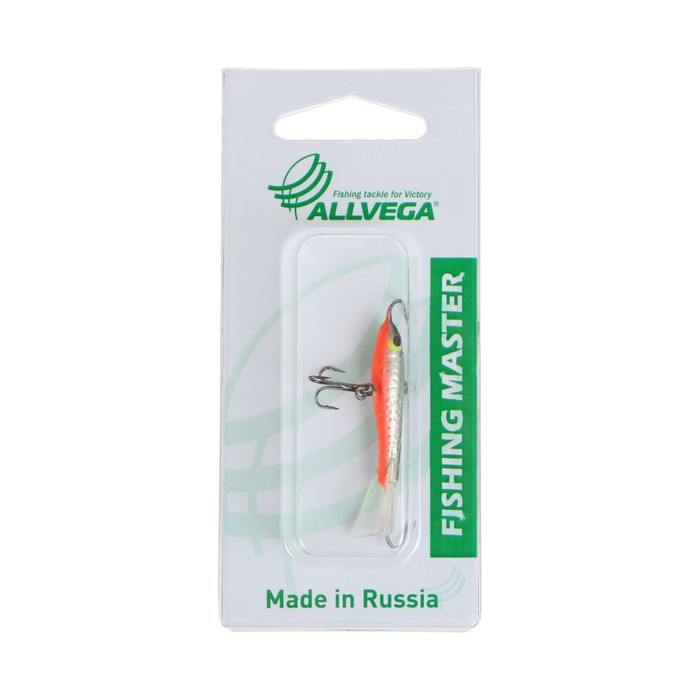 

Приманка балансир ALLVEGA Fishing Master, 6.5 г, 4 см, цвет Т30, Уклейка