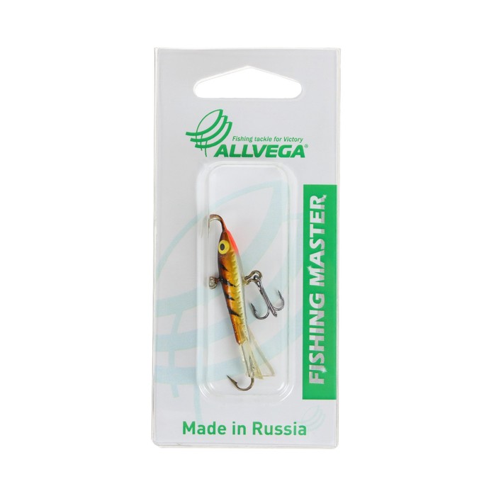 

Приманка балансир ALLVEGA Fishing Master, 6.5 г, 4 см, цвет Т34, Пескарь 2