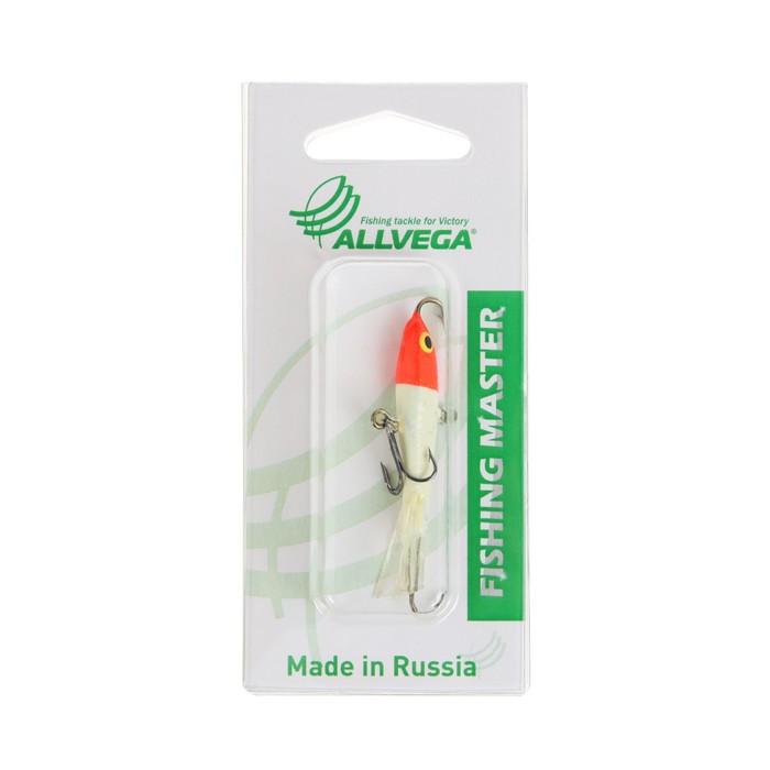 

Приманка балансир ALLVEGA Fishing Master, 10 г, 5 см, цвет Т22, Красная голова