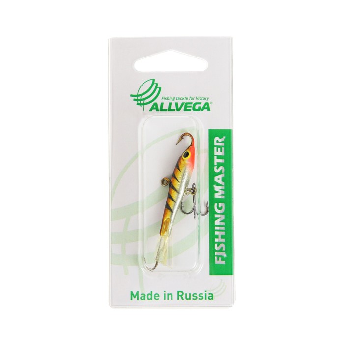 

Приманка балансир ALLVEGA Fishing Master, 10 г, 5 см, цвет Т34, Пескарь 2
