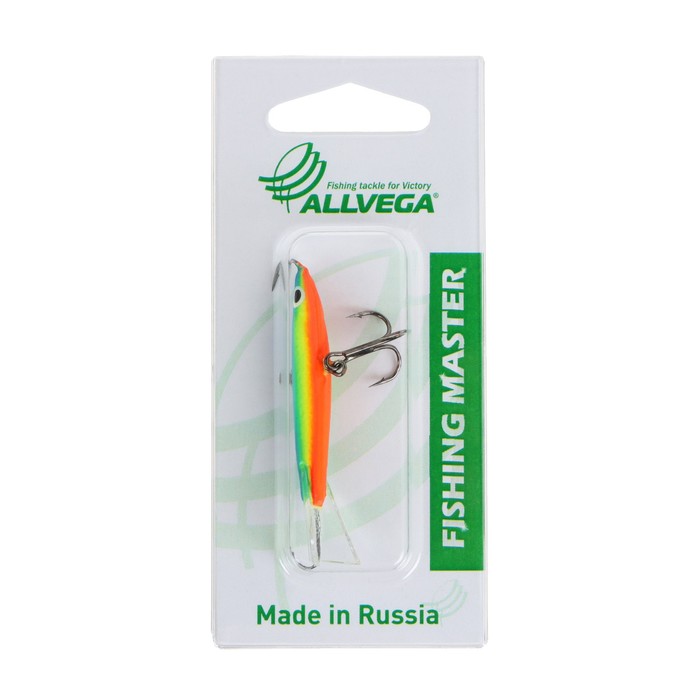 

Приманка балансир ALLVEGA Fishing Master, 14 г, 5 см, цвет Т4, Окунь 2