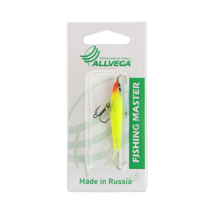 

Приманка балансир ALLVEGA Fishing Master, 14 г, 5 см, цвет Т7, Салатовый
